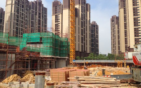 中建八局珠海項(xiàng)目采購(gòu)60000張黑豹建筑紅板